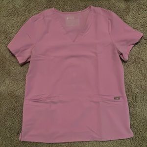 Pink Figs scrub top